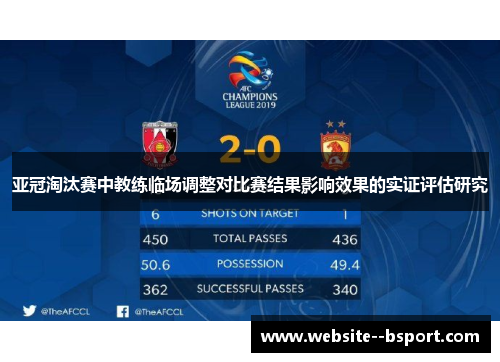 亚冠淘汰赛中教练临场调整对比赛结果影响效果的实证评估研究